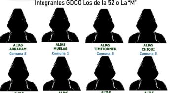 Ofrecen un premio millonario en Barrancabermej después de que se conozca el póster de las bandas más buscadas.