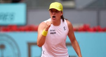 Swiatek sufrió, pero avanzó a las semifinales de los Maestros de Madrid