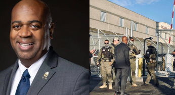 Arrestan al alcalde de Newark, EE. UU., Para protestar contra el Centro de Migración Promocionado de Trump