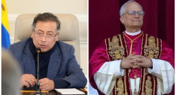 Presidente Gustavo Petro contra la elección de Poope Leo XIV
