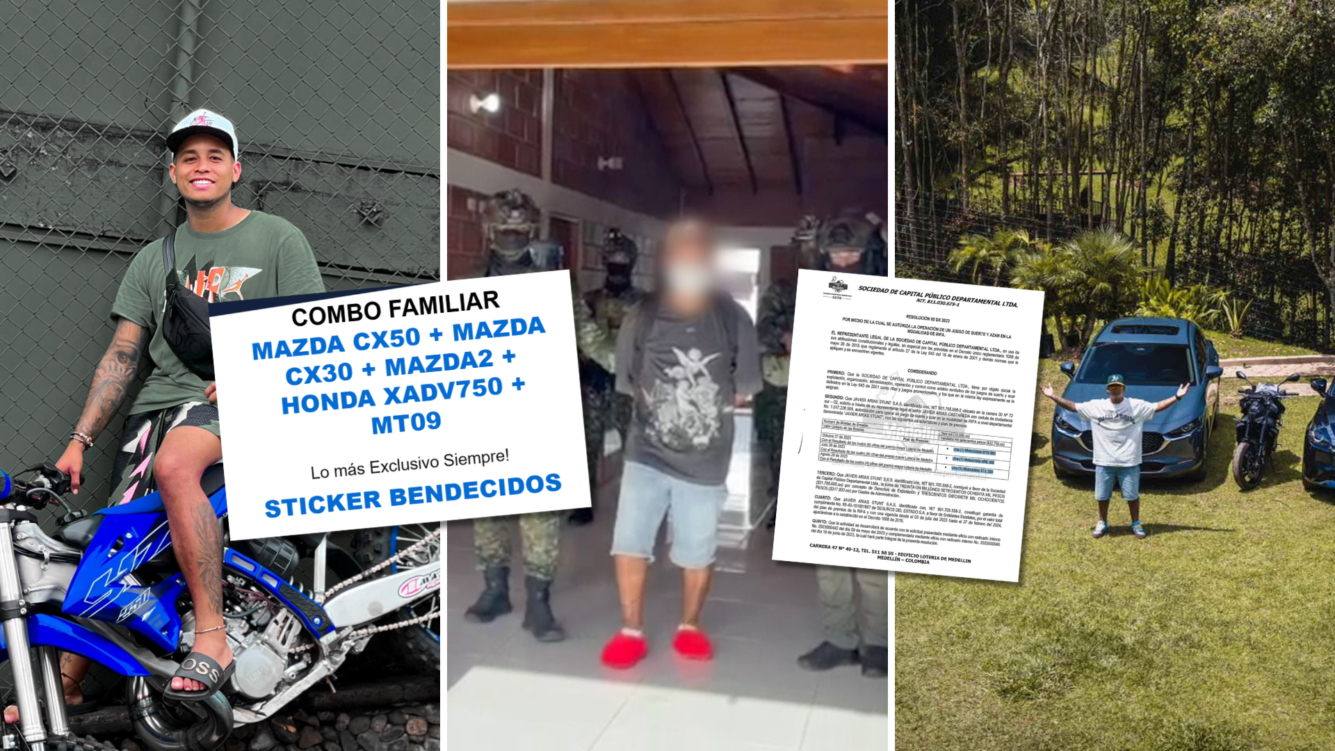 Autoridades capturaron al influyente Javier Arias en Necoclí, Antioquia.